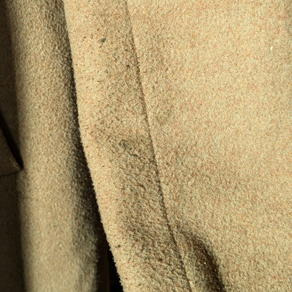 Camel Wool coat - recycled fibers, Select femme brand - Picture 5 of 8